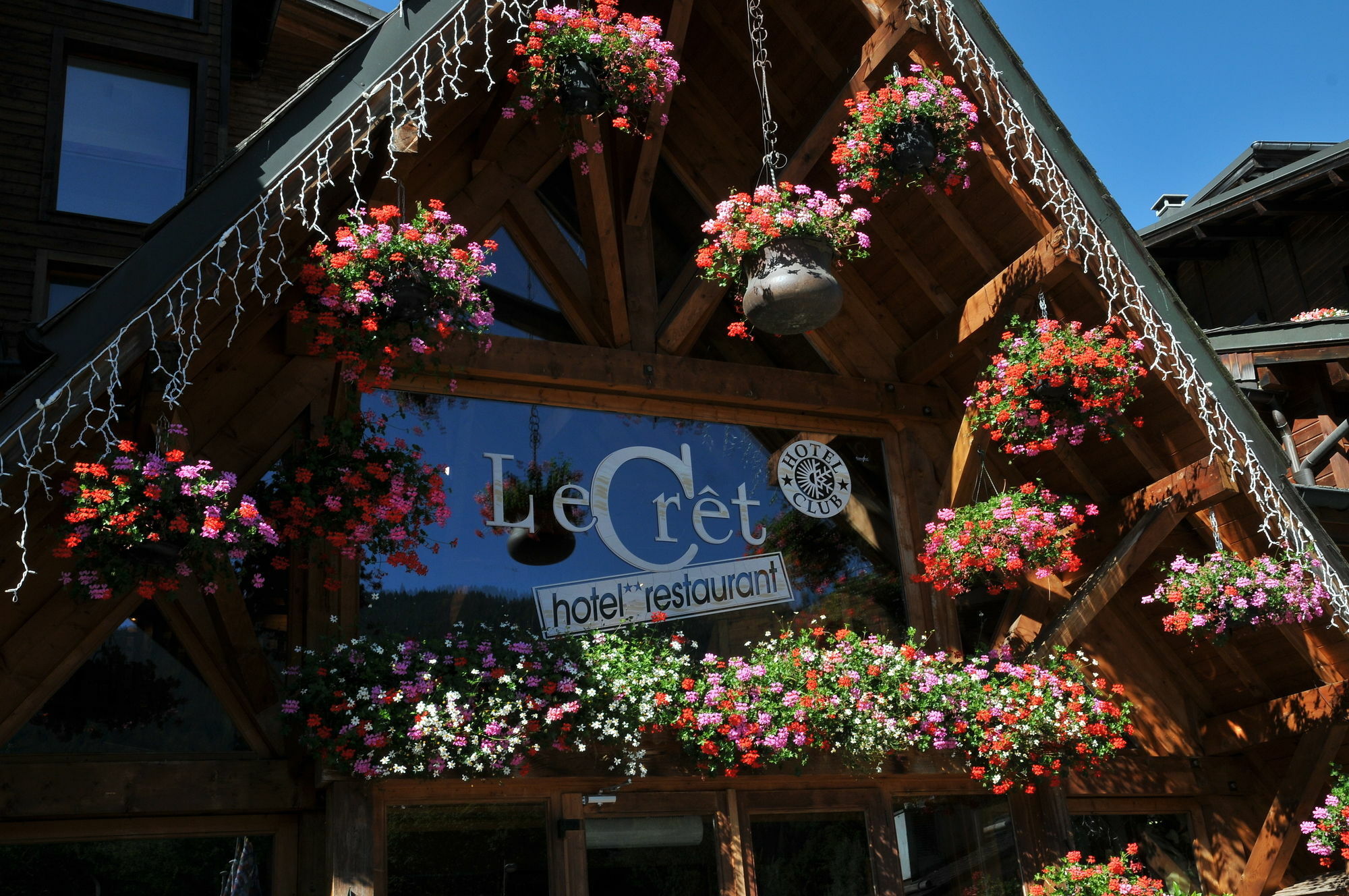 Hotel Club Le Crêt Morzine Exterior foto